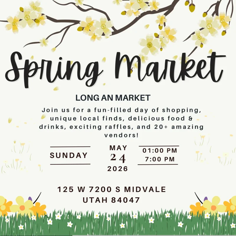 Long An Market — Spring Market flyer