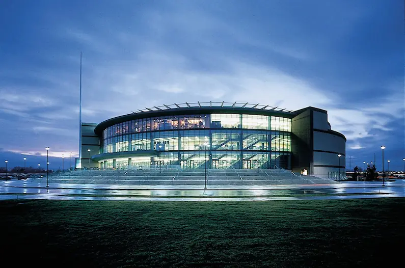 Maverik Center arena