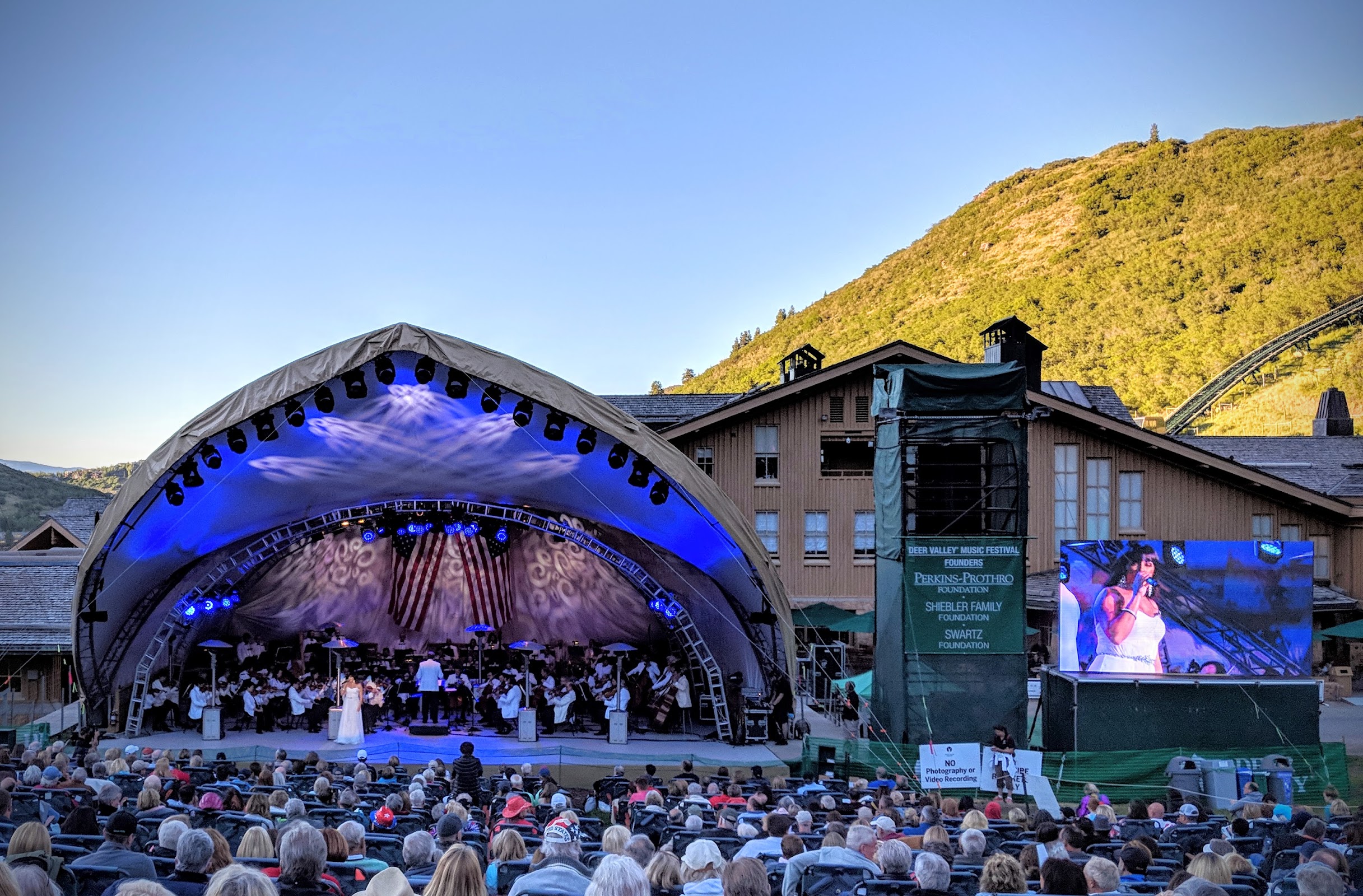 Deer Valley Snow Park Outdoor Amphitheater